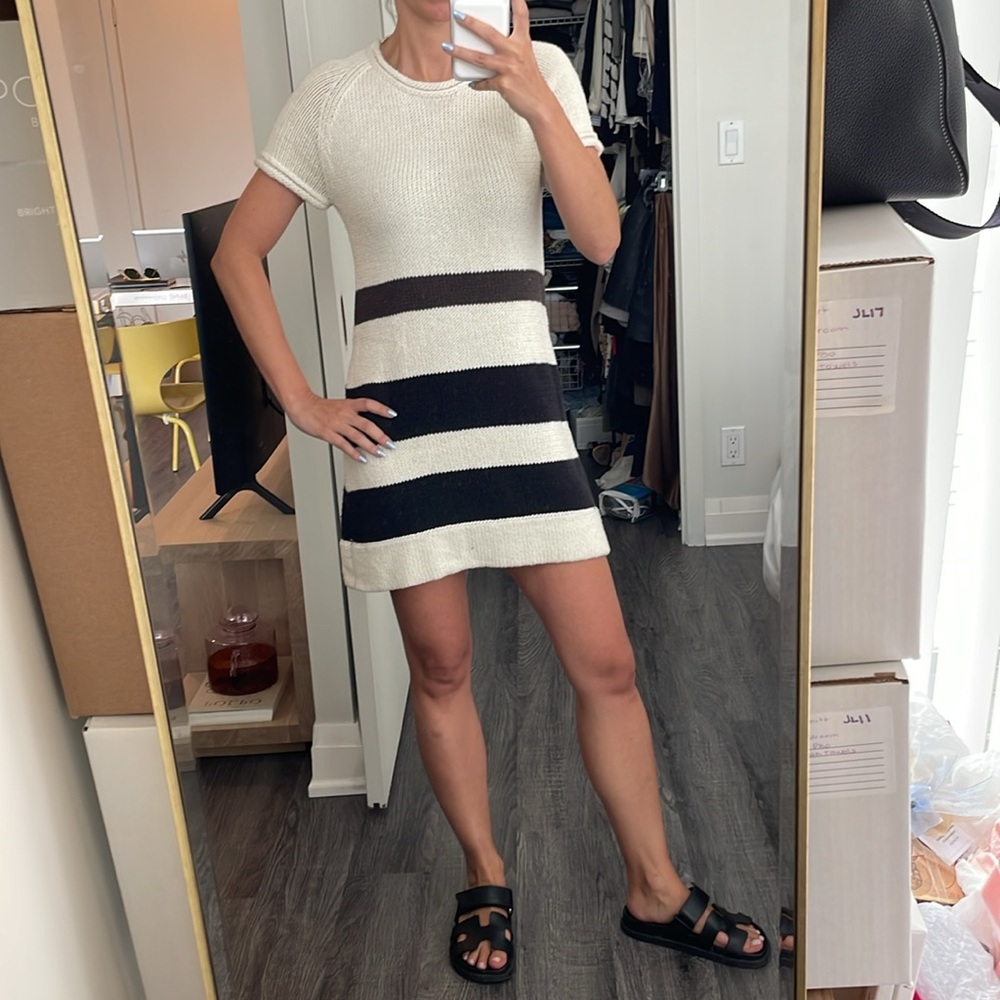 James Perse Knit Sweaterdress, Size 1
